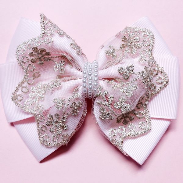 wholesale boutique 10pcs fashion glitter embroidery floral lace trim bowknot hairpins pearl pink grosgrain bow hair clips princess headwear, Slivery;white
wholesale boutique 10pcs fashion glitter embroidery floral lace trim bowknot hairpins pearl pink grosgrain bow hair clips princess headwear, Slivery;white