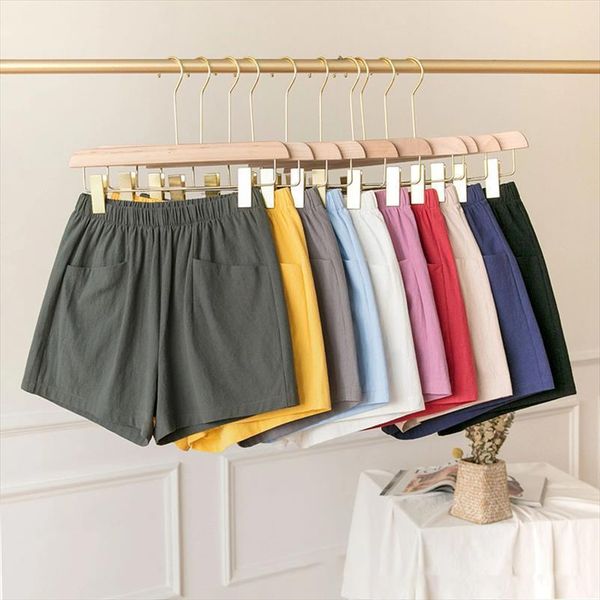 fashion cotton linen casual womens shorts high waist streetwear summer pants with pockets w9281, White;black
fashion cotton linen casual womens shorts high waist streetwear summer pants with pockets w9281, White;black