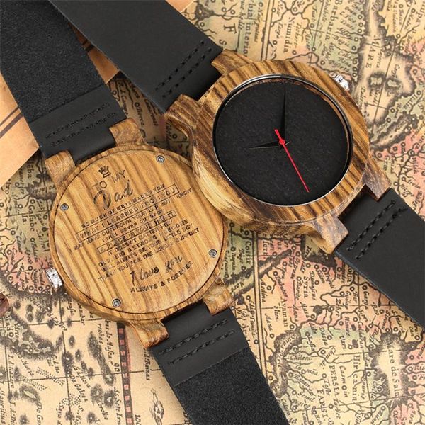 wristwatches gifts item to my dad design quartz wooden watch for men father's day birthday items mens genuine leather wristwatch reloj, Slivery;brown
wristwatches gifts item to my dad design quartz wooden watch for men father's day birthday items mens genuine leather wristwatch reloj, Slivery;brown