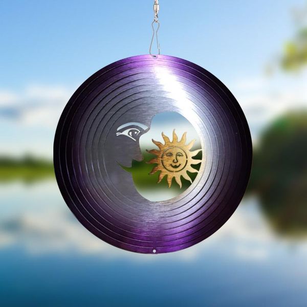40# 3d rotating wind chime metal turning 12 inch wheel colorful rainbow suncatcher garden decoration outdoor pendant decorations
40# 3d rotating wind chime metal turning 12 inch wheel colorful rainbow suncatcher garden decoration outdoor pendant decorations