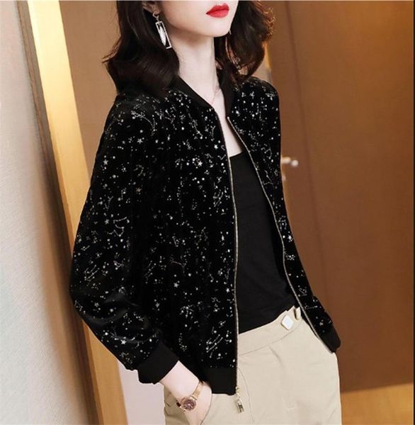 spring autumn jacket female loose plus size harajuku womens jackets and coats chiffon print ladies ropa mujer 4xl 5xl q3758 women's, Black;brown
spring autumn jacket female loose plus size harajuku womens jackets and coats chiffon print ladies ropa mujer 4xl 5xl q3758 women's, Black;brown