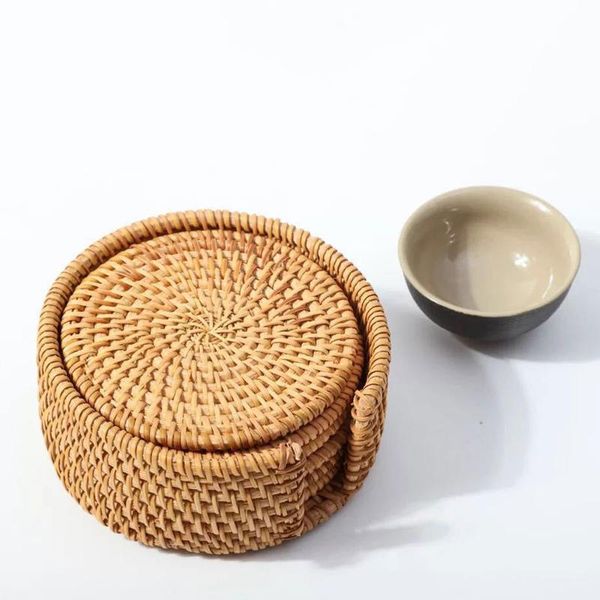 mats & pads woven tea hand-woven rattan heat insulation and anti-scald round pot pad with bracket
mats & pads woven tea hand-woven rattan heat insulation and anti-scald round pot pad with bracket