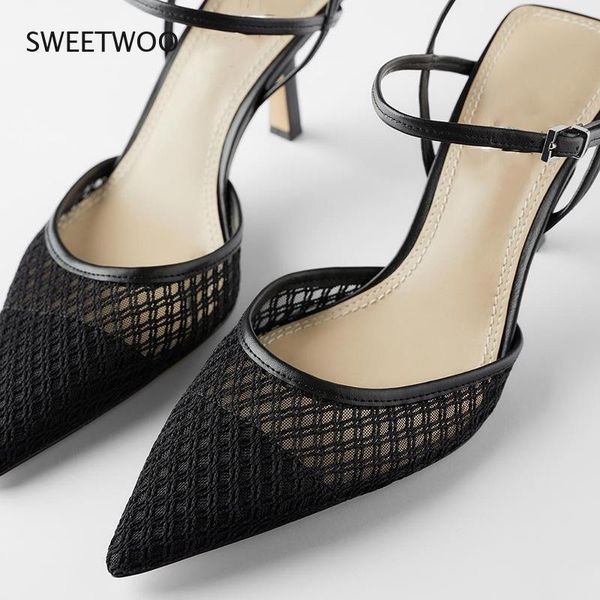 sandals 2021 black high heels pointed toe thin heeled lady pumps elegant slingbacks spring summer women shoes stiletto
sandals 2021 black high heels pointed toe thin heeled lady pumps elegant slingbacks spring summer women shoes stiletto