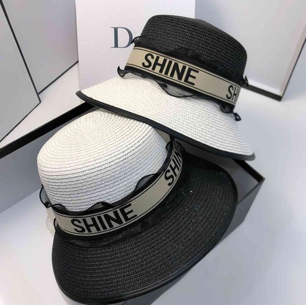 fashion light luxury wave point lace fisherman's straw hat summer outdoor travel sunshade hat hepburn color matching basin hat, Black;white
fashion light luxury wave point lace fisherman's straw hat summer outdoor travel sunshade hat hepburn color matching basin hat, Black;white