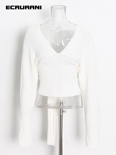women's sweaters ecrurani casual white patchwork sweater for women v neck long sleeve slimming solid minimalist pullovers females 2021, White;black
women's sweaters ecrurani casual white patchwork sweater for women v neck long sleeve slimming solid minimalist pullovers females 2021, White;black