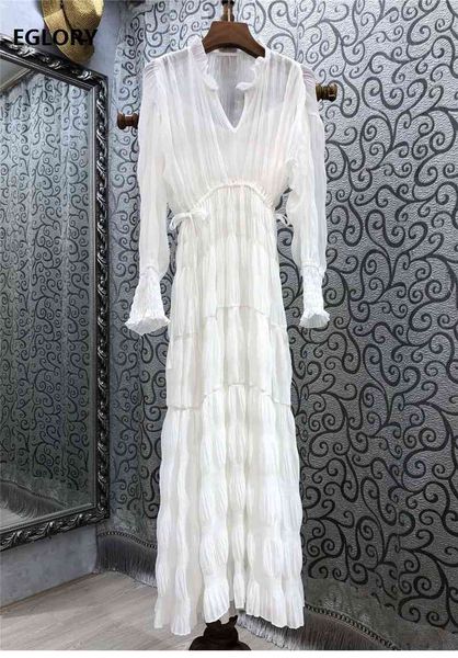 dresses new spring summer long women v-neck string waist long sleeve casual pleated white black orange, Black;gray
dresses new spring summer long women v-neck string waist long sleeve casual pleated white black orange, Black;gray