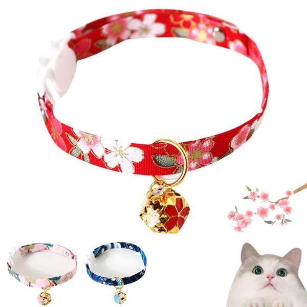 cat collars & leads collar with hollow bell flower cute kimono adjustable safety japanese style for kitten puppy pets
cat collars & leads collar with hollow bell flower cute kimono adjustable safety japanese style for kitten puppy pets
