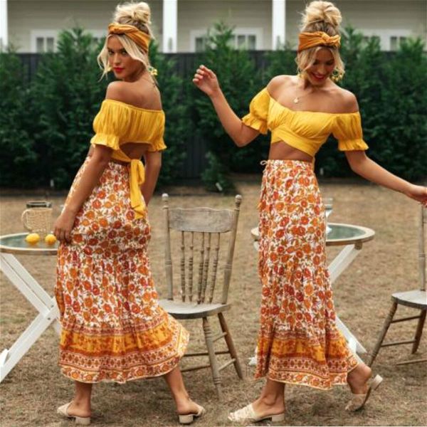 skirts 2021 fashion women high waist retro pleated bohemian floral print long maxi skirt summer casual beach swing, Black
skirts 2021 fashion women high waist retro pleated bohemian floral print long maxi skirt summer casual beach swing, Black