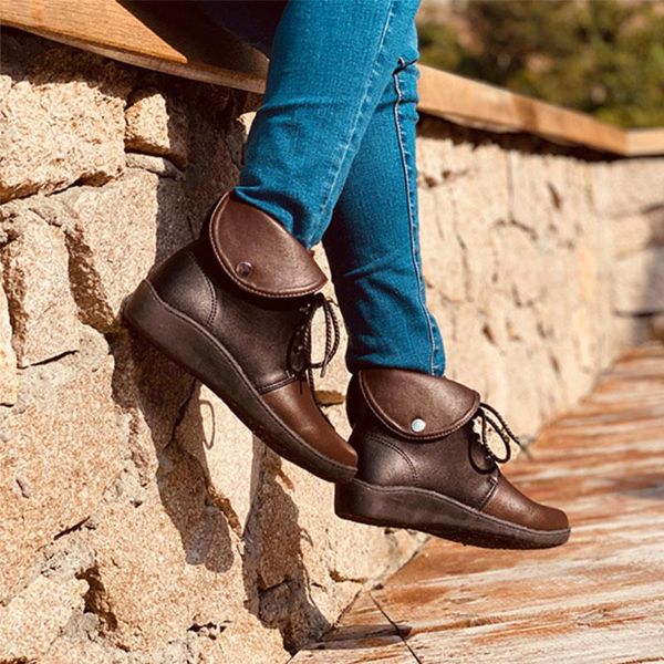 boots 2021 women autumn ankle woman elegant round toe shoes female ladies rivet casual retro footwear fashion comfortable, Black
boots 2021 women autumn ankle woman elegant round toe shoes female ladies rivet casual retro footwear fashion comfortable, Black