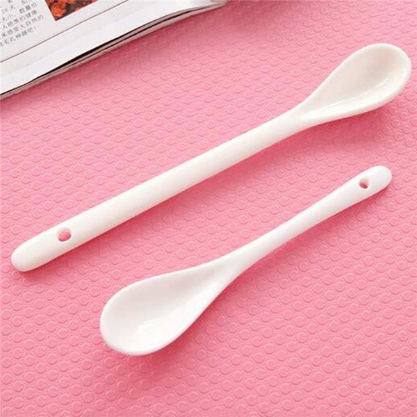 spoons 1pc long handled white porcelain coffee spoon stainless steel teaspoon ice cream dessert tea soup drink kitchen
spoons 1pc long handled white porcelain coffee spoon stainless steel teaspoon ice cream dessert tea soup drink kitchen