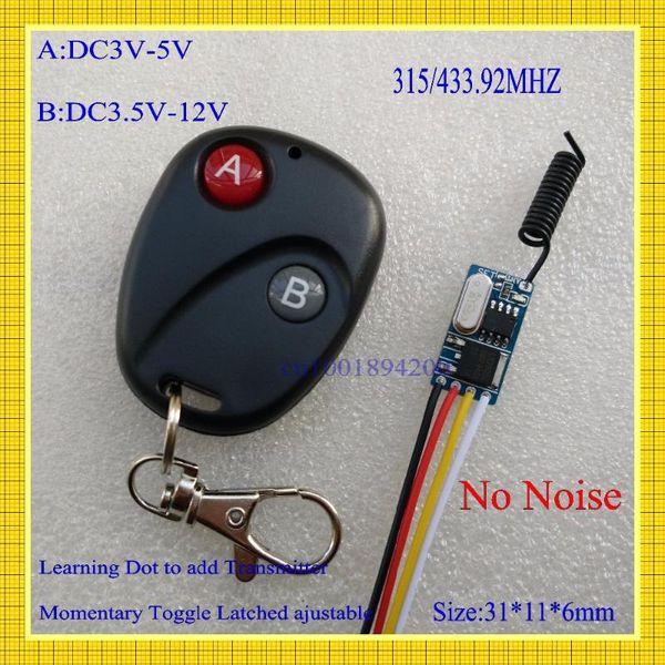 smart home control miniature rf wireless switch 3v 3.3v 3.6v 3.7v 4.2v 4.5v 5v 6v 7.4v 12v alkaline lithium lipo battery remote mos no noise
smart home control miniature rf wireless switch 3v 3.3v 3.6v 3.7v 4.2v 4.5v 5v 6v 7.4v 12v alkaline lithium lipo battery remote mos no noise