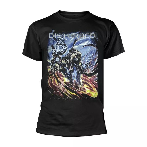 official disturbed the end t-shirt men unisex, White;black 
official disturbed the end t-shirt men unisex, White;black