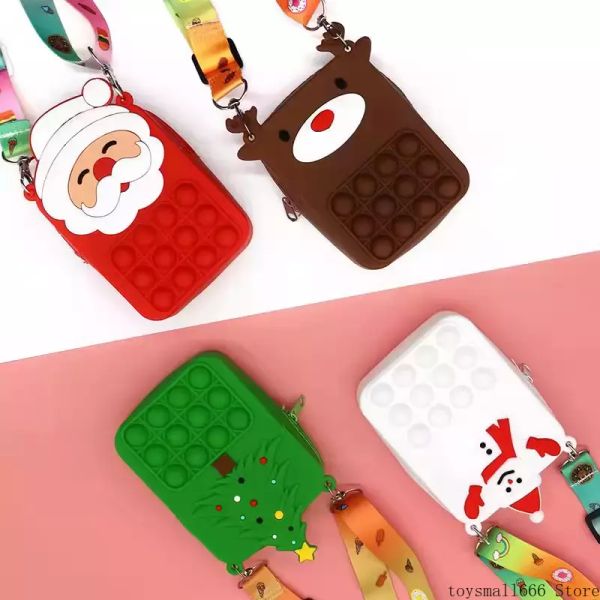 dhl ship decompression finger toy coin purse cartoon bag keychain christmas gift diagonal bag backpack pendant
dhl ship decompression finger toy coin purse cartoon bag keychain christmas gift diagonal bag backpack pendant
