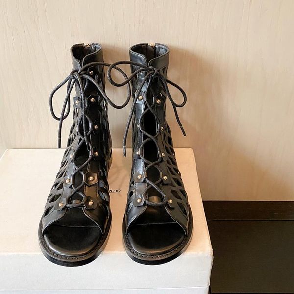 spring and summer ladies roman shoe buckle strap flat heel retro peep toe hollow back zipper casual fashion sandals, Black
spring and summer ladies roman shoe buckle strap flat heel retro peep toe hollow back zipper casual fashion sandals, Black