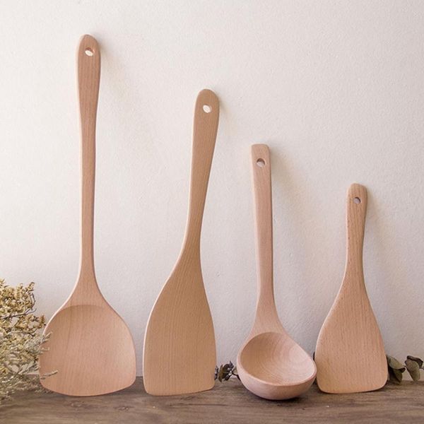spoons 1pc natural wood kitchen cooking tools spatula spoon mixing holder utensils dinner wok shovels
spoons 1pc natural wood kitchen cooking tools spatula spoon mixing holder utensils dinner wok shovels