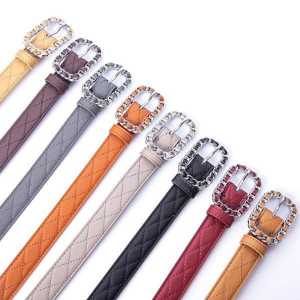 belts ladies belt striped solid color pin buckle trousers multicolor female models, Black;brown
belts ladies belt striped solid color pin buckle trousers multicolor female models, Black;brown