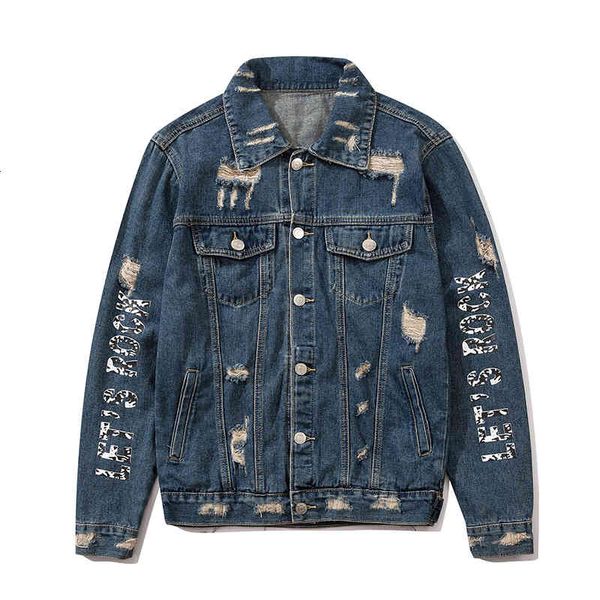men's jackets harajuku hole letter impression worn jeans jacket man and woman oversize winebreaker denim streetwear loose jacekt bomber, Black;brown
men's jackets harajuku hole letter impression worn jeans jacket man and woman oversize winebreaker denim streetwear loose jacekt bomber, Black;brown