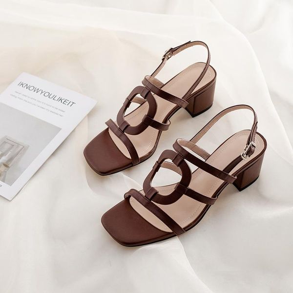 dress shoes fashion black brown colors sandals cow leather comfortable square heel buckle women
dress shoes fashion black brown colors sandals cow leather comfortable square heel buckle women
