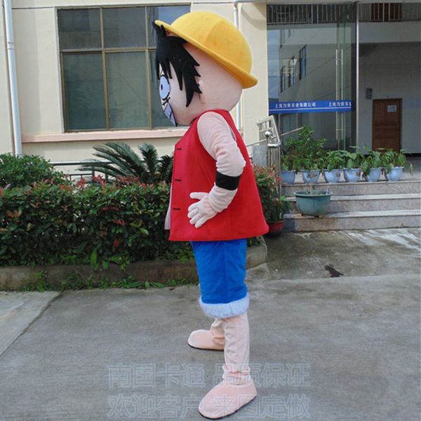 mascot costumes monkey d. luffy mascot costume cartoon character outfits fancy carnival party suit birthday halloween gift, Red;yellow
mascot costumes monkey d. luffy mascot costume cartoon character outfits fancy carnival party suit birthday halloween gift, Red;yellow