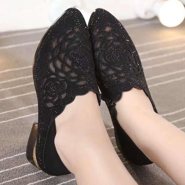 summer women high heel shoes mesh breathable pumps zip pointed toe thick heels fashion female dress elegant footwear, Black
summer women high heel shoes mesh breathable pumps zip pointed toe thick heels fashion female dress elegant footwear, Black