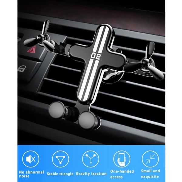 car phone holder small aircraft shaped gravity bracket air vent mount cradle mobile cell mounts & holders
car phone holder small aircraft shaped gravity bracket air vent mount cradle mobile cell mounts & holders