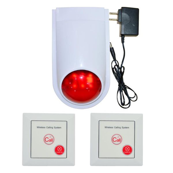 (1 set) wireless calling system emergency button to louder speaker 110db strobe siren 86mm wall-mounted switch security alarm systems
(1 set) wireless calling system emergency button to louder speaker 110db strobe siren 86mm wall-mounted switch security alarm systems