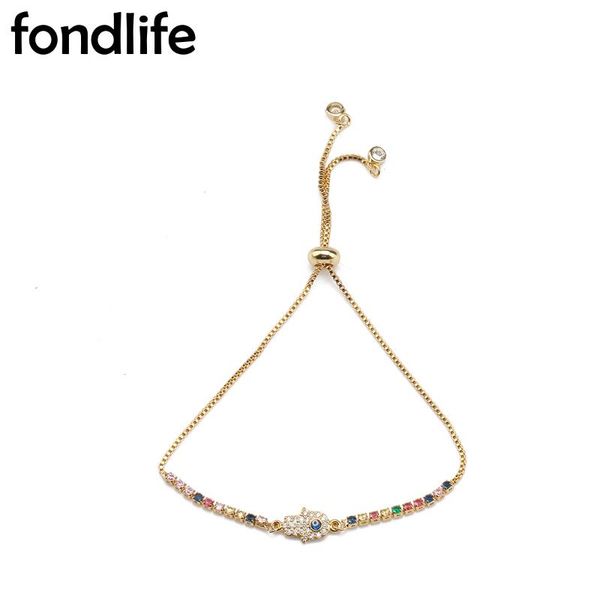 charm bracelets cubic zirconia stone gold-plated hamsa hand evil eye luck bracelet women 2021 fashion cz chain adjustable jewelry gift, Golden;silver
charm bracelets cubic zirconia stone gold-plated hamsa hand evil eye luck bracelet women 2021 fashion cz chain adjustable jewelry gift, Golden;silver