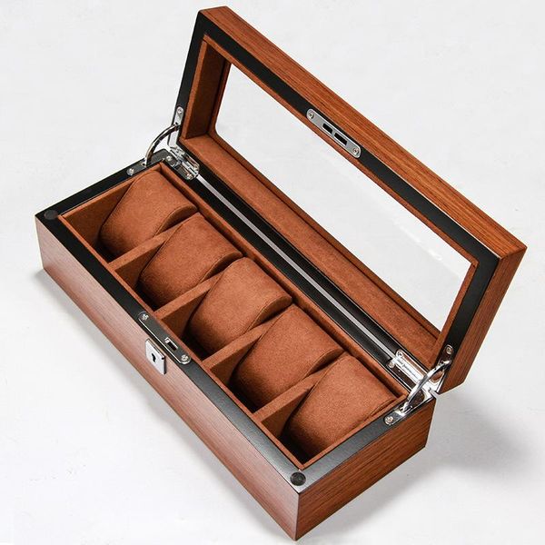 watch boxes & cases wooden box holder storage display organizer luxury retro solid wood transparent glass 5 epis flannel watches case, Black;blue
watch boxes & cases wooden box holder storage display organizer luxury retro solid wood transparent glass 5 epis flannel watches case, Black;blue