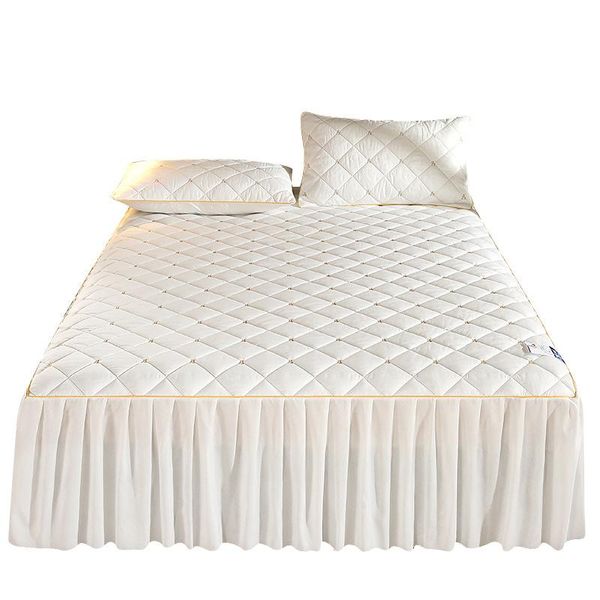 sheets & sets european style cotton embroidery quilted padded bed skirt bedspread mattress non-slip protective cover sheet
sheets & sets european style cotton embroidery quilted padded bed skirt bedspread mattress non-slip protective cover sheet
