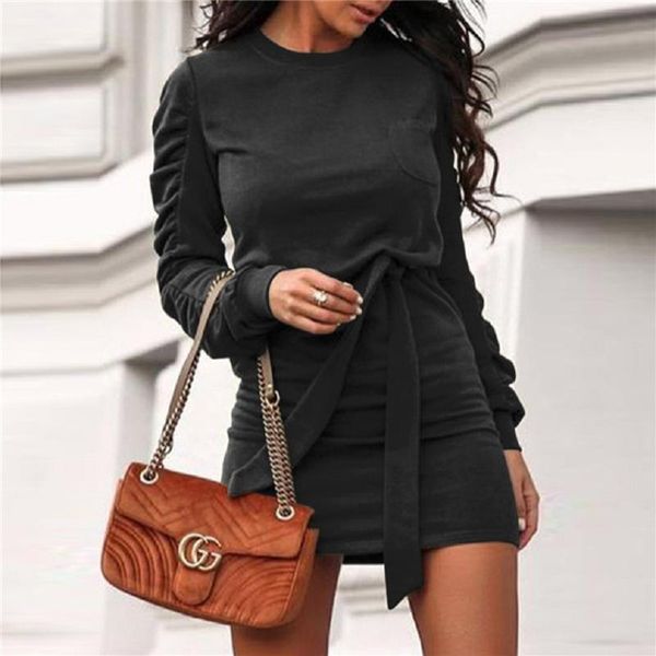 autumn winter 2021 cross border women's fast selling net color long sleeve sweater bandage dress casual dresses, Black;gray
autumn winter 2021 cross border women's fast selling net color long sleeve sweater bandage dress casual dresses, Black;gray