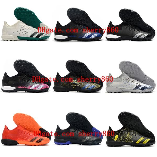 2021 mens soccer shoes predator freak .3 low tf cleats leather football boots turf scarpe da calcio trainers, White;red
2021 mens soccer shoes predator freak .3 low tf cleats leather football boots turf scarpe da calcio trainers, White;red