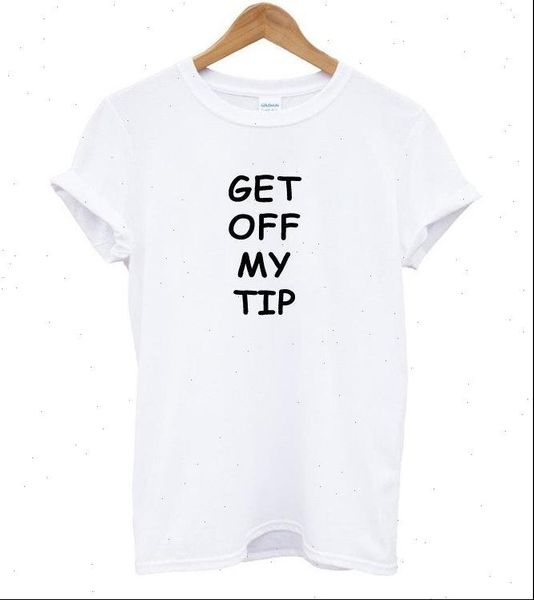 get off women t shirts my tip letters print tshirt cotton casual funny shirt for lady tee hipster drop, White
get off women t shirts my tip letters print tshirt cotton casual funny shirt for lady tee hipster drop, White