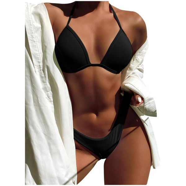 one-piece suits women's bikini set solid swimsuit two piece biquinis filled bra swimwear beachwear bikinis mujer 2021 beach wear
one-piece suits women's bikini set solid swimsuit two piece biquinis filled bra swimwear beachwear bikinis mujer 2021 beach wear
