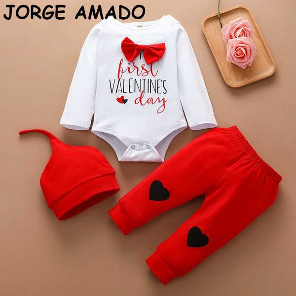valentine's day baby sets long sleeve romper+pants+headbands 3 piece suit girl clothes ml001 210610, White
valentine's day baby sets long sleeve romper+pants+headbands 3 piece suit girl clothes ml001 210610, White