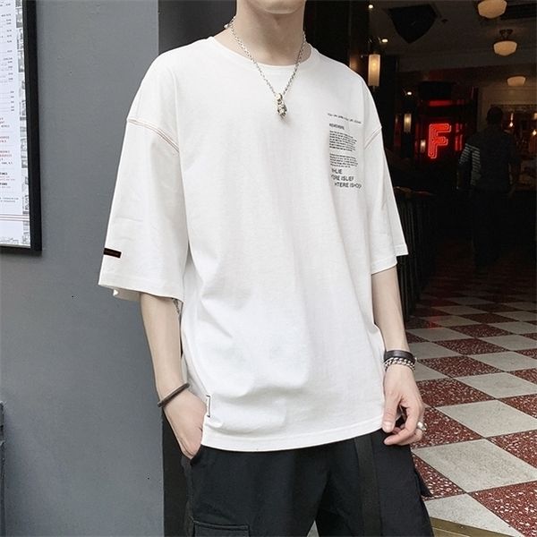 mens breathable cotton t-shirts summer streetwear tees fashion clothing male loose male casual hip hop _yw_rw, White;black
mens breathable cotton t-shirts summer streetwear tees fashion clothing male loose male casual hip hop _yw_rw, White;black
