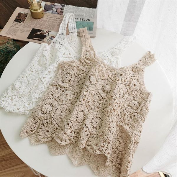 women's tanks & camis summer tank women hollow out crochet vest mujer beach holiday t shirt sleeveless crop camisole female, White
women's tanks & camis summer tank women hollow out crochet vest mujer beach holiday t shirt sleeveless crop camisole female, White