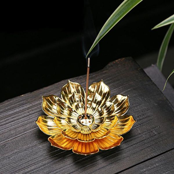 fragrance lamps alloy incense burner stick holder buddhism lotus line plate sandalwood coil base temples yoga studios home decoration
fragrance lamps alloy incense burner stick holder buddhism lotus line plate sandalwood coil base temples yoga studios home decoration