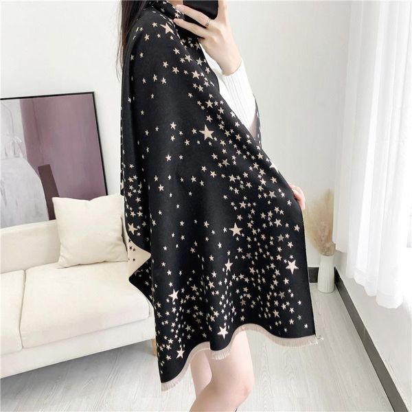 scarves starry sky full of stars print thick blanket bufanda womens shawl wrap scarf pashmina cashmere soft-gift wedding birthday stole, Blue;gray
scarves starry sky full of stars print thick blanket bufanda womens shawl wrap scarf pashmina cashmere soft-gift wedding birthday stole, Blue;gray