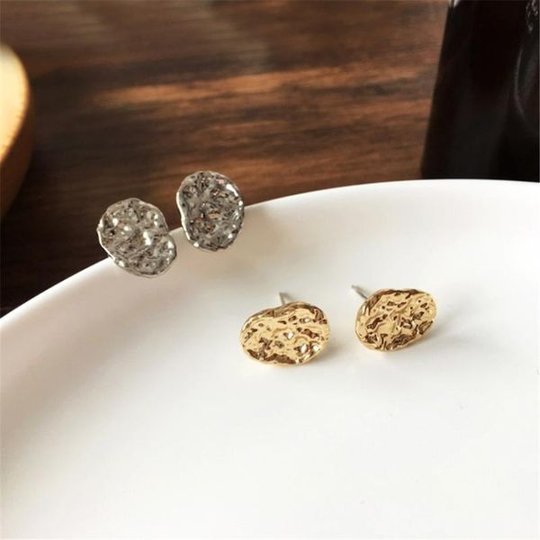 stud fashion button earring female simple temperament punk style geometric earrings jewelry, Golden;silver
stud fashion button earring female simple temperament punk style geometric earrings jewelry, Golden;silver