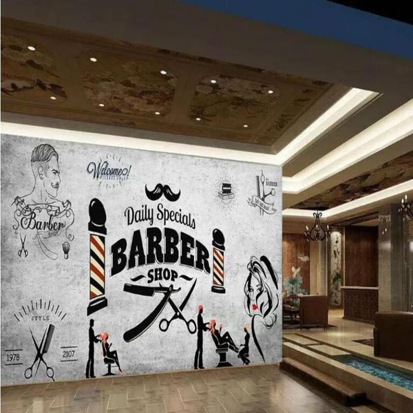 wallpapers retro hair salon background wallpaper mural for hairdressing barber shop wall decor modern 3d papel de parede
wallpapers retro hair salon background wallpaper mural for hairdressing barber shop wall decor modern 3d papel de parede