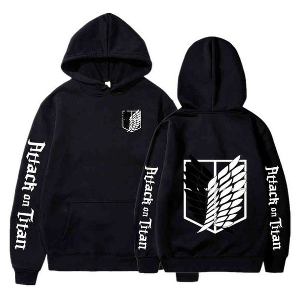 men's and women's titan attack hoodi, long sved sportswear, animated print jiyuu no tsubasa, street cloth, Black
men's and women's titan attack hoodi, long sved sportswear, animated print jiyuu no tsubasa, street cloth, Black
