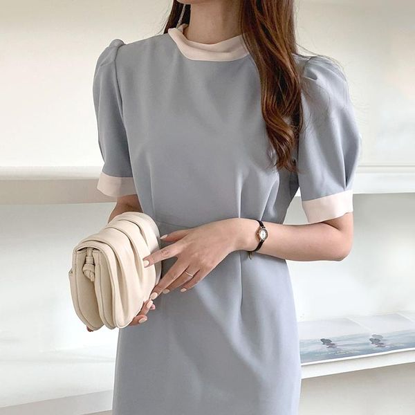 casual dresses office lady summer long dress women korean o-neck puff sleeve sweet straight high waist elegant party z405, Black;gray
casual dresses office lady summer long dress women korean o-neck puff sleeve sweet straight high waist elegant party z405, Black;gray