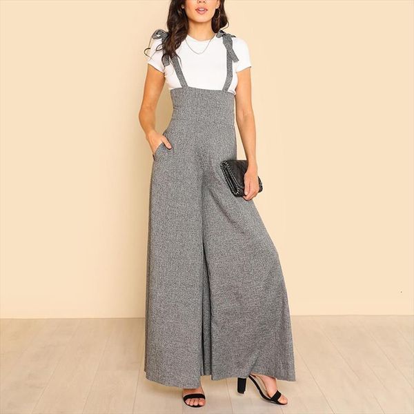 self tie strap women rompers wide leg with pockets high waist workwear fashion loose casual solid full length romper plus, Black;white
self tie strap women rompers wide leg with pockets high waist workwear fashion loose casual solid full length romper plus, Black;white