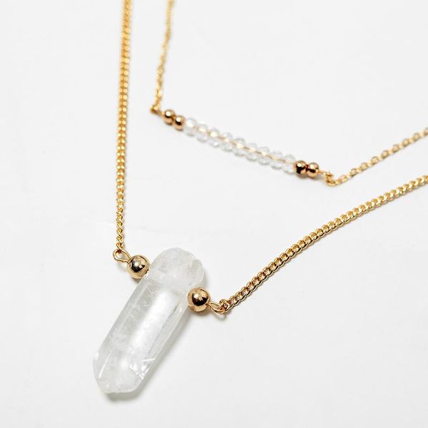 pendant necklaces fever&cuboid fashion temperament choker pendants double layer natural stone green crystal beads jewelry, Silver
pendant necklaces fever&cuboid fashion temperament choker pendants double layer natural stone green crystal beads jewelry, Silver