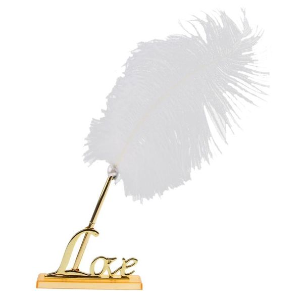 wedding decoraitons retro style white feather signing pen with love holder set decoration birthday party supplies fountain pens
wedding decoraitons retro style white feather signing pen with love holder set decoration birthday party supplies fountain pens