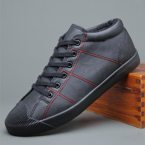 2021 winter men boots new fashion fur inside warm leather boots man trend casual shoes men warm shoes, Black
2021 winter men boots new fashion fur inside warm leather boots man trend casual shoes men warm shoes, Black