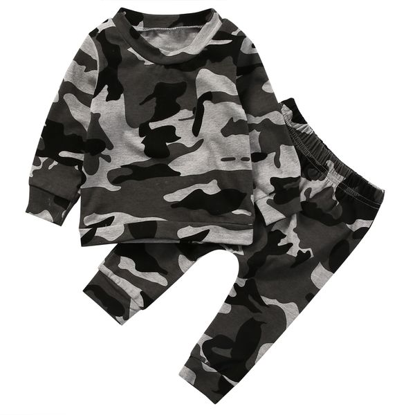 new born baby boy camo casual outfits long sleeve +pants 2pcs set spring fall clothes, White
new born baby boy camo casual outfits long sleeve +pants 2pcs set spring fall clothes, White