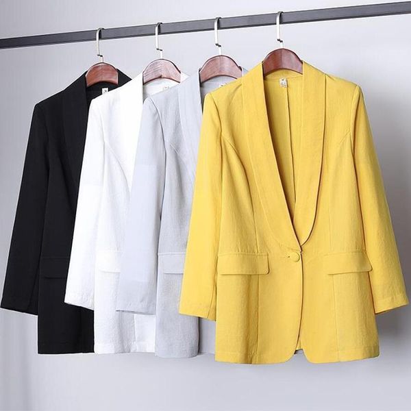 women's suits & blazers -4xl women blazer elegant office ladies workwear long sleeve regular fit minimalist autumn casual, White;black
women's suits & blazers -4xl women blazer elegant office ladies workwear long sleeve regular fit minimalist autumn casual, White;black