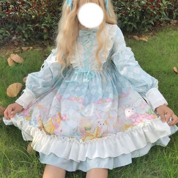 kawaii sweet girl spring autumn mini dress japanese bowknot long sleeve lolita maid casual 2021 harajuku dresses, Black;gray
kawaii sweet girl spring autumn mini dress japanese bowknot long sleeve lolita maid casual 2021 harajuku dresses, Black;gray