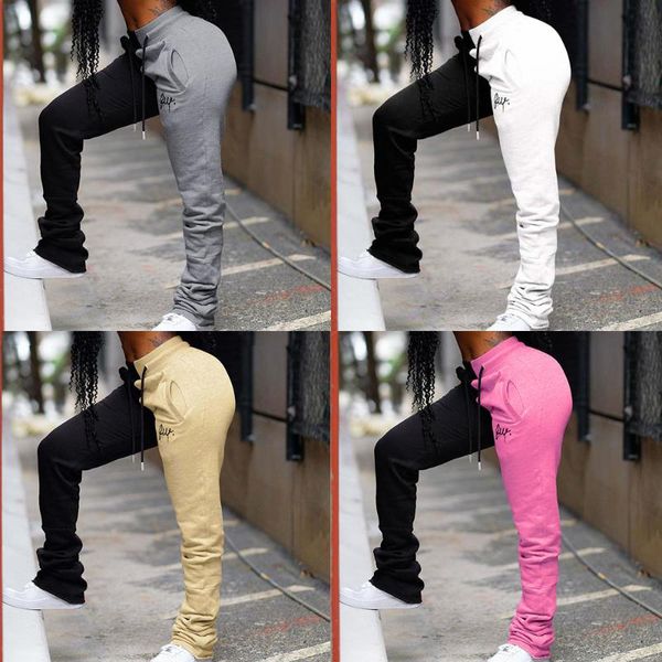 women's pants & capris 37k8899 autumn women casual fashion patchwork trousers plus size, Black;white
women's pants & capris 37k8899 autumn women casual fashion patchwork trousers plus size, Black;white